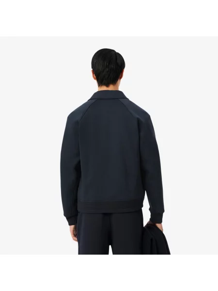 Lacoste Kurtka Bomber Classic Fit granatowa