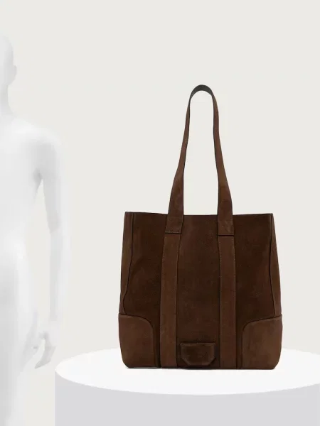 Кожаная сумка Allsaints