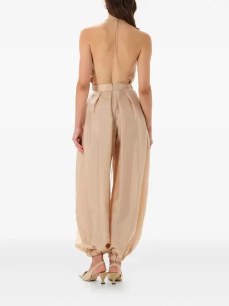 Top Manuri cu gât halter