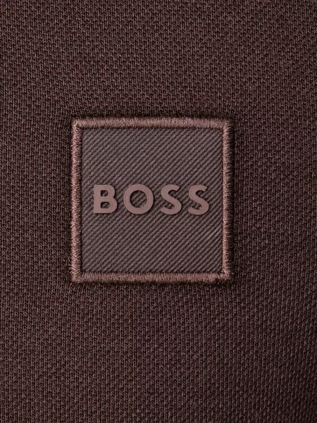 Лонгслив Boss Orange оранжевый