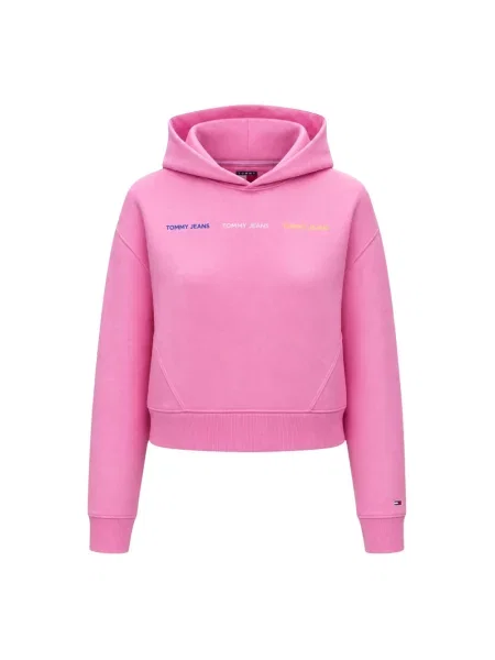 Bluza Tommy Jeans różowa