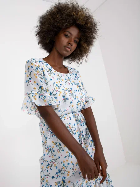 Rochie Lakerta de costum alb