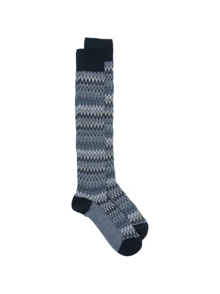 Skarpety Missoni niebieskie