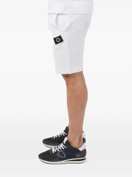 Pantaloni scurți Ma.strum alb