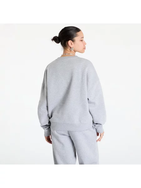 Суитшърт Guess JEANS Oversized Iconic Triangle Sweat Medium Grey Heath S сиво