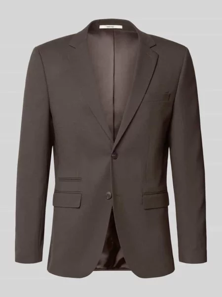 Marynarka o kroju slim fit z dodatkiem wełny model „NEIL” Selected