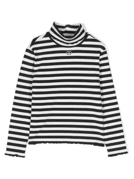 Top dziecięcy Twinset czarny