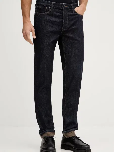 Kavbojke Emporio Armani modra