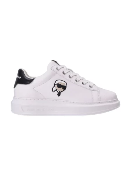 Sneakersy KARL LAGERFELD białe