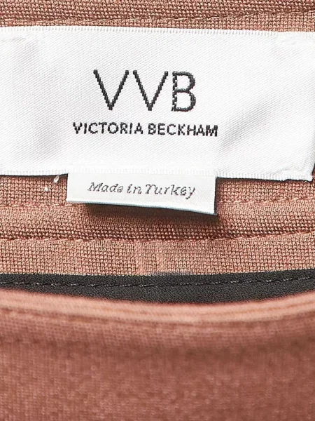 Pantaloni Victoria Victoria Beckham maro