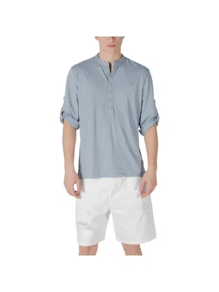 Tricou Antony Morato cu broderie alb