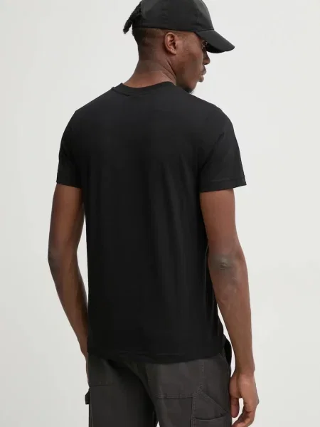 Tričko Karl Lagerfeld Jeans s potiskem černá