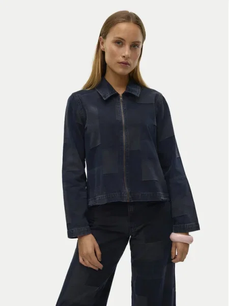 Vero Moda Geacă de blugi Likka Bleumarin
