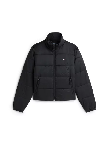 Tommy Jeans geacă de tranziție pentru femei negru