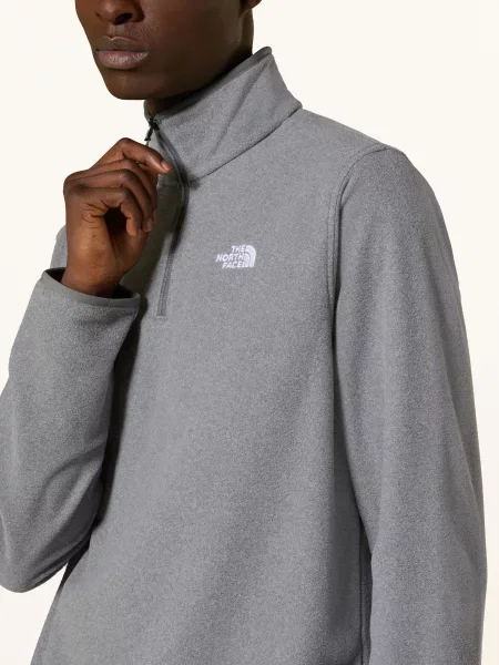 The North Face bluza outdoorowa gładka szary