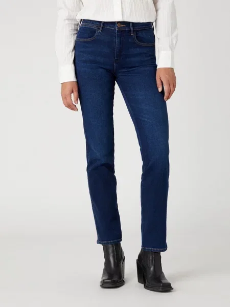 Wrangler Прямі джинси синій