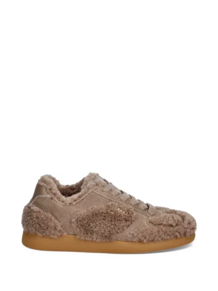 Sneakersy Liu Jo typu teddy brązowe