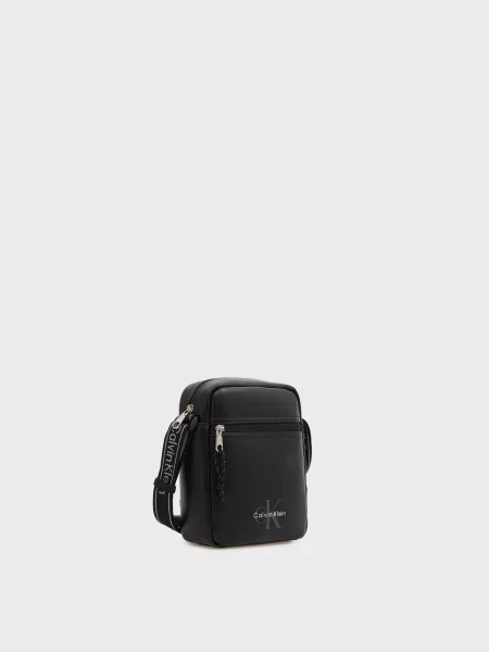 Сумка Calvin Klein с лого черная