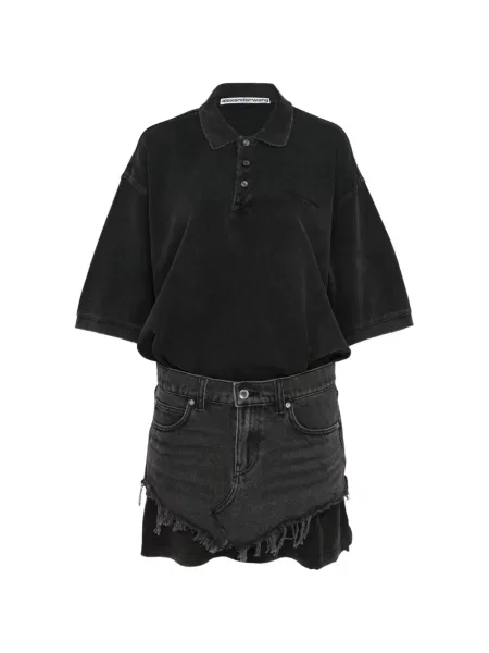 Rochie mini Alexander Wang gri