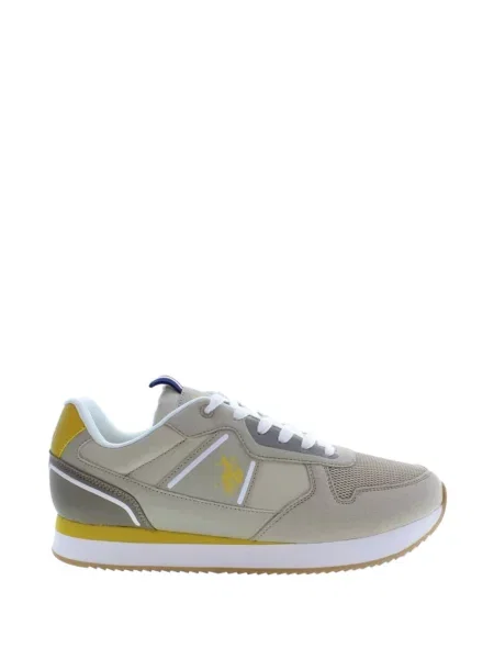 Sneakerși U.s. Polo Assn. cu șireturi din dantelă cu autograf