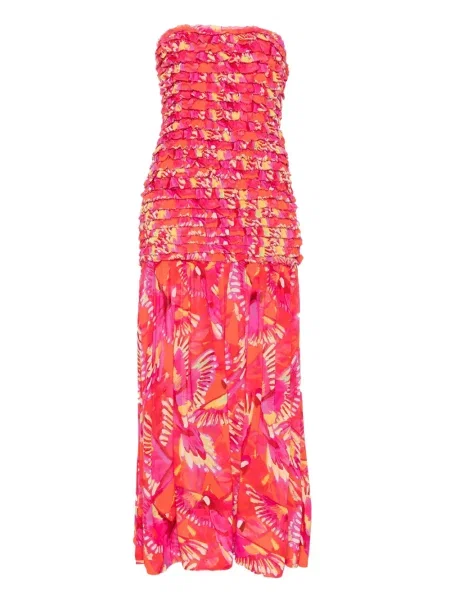 Rochie midi Farm Rio până la genunchi de costum roz