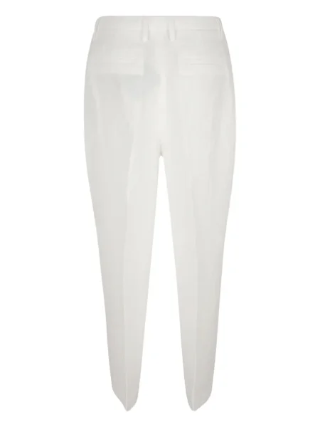 Pantaloni Fabiana Filippi plisate alb
