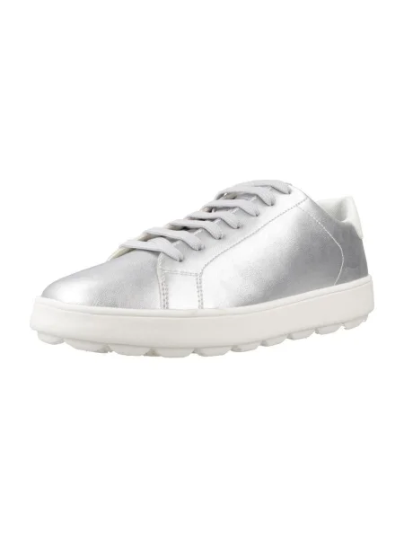 Pantofi Geox argintiu