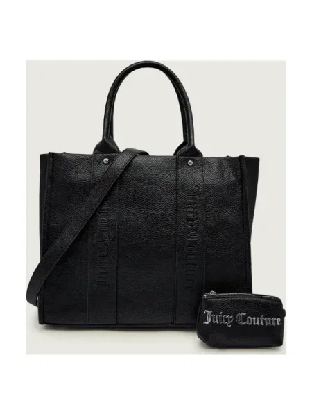 Geantă shopper Juicy Couture negru