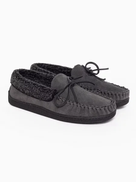 Minnetonka Mocasini Allen închis gri