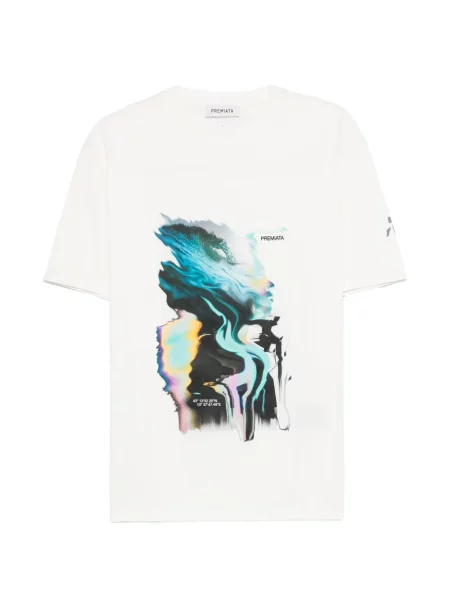 Tricou Premiata cu imagine alb