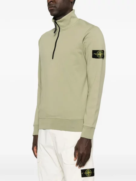 Pulover Stone Island cu strasuri verde