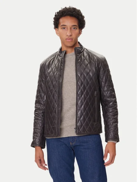 JOOP! Geacă de piele 17 Boys maro