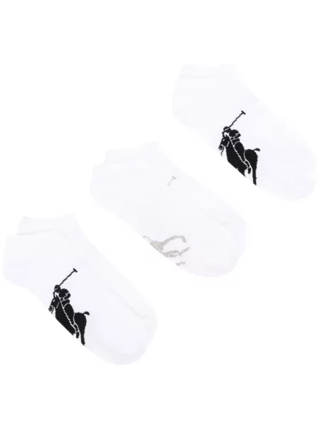 Cropp șosete Polo Ralph Lauren cu model floral negru