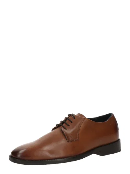 JOOP! Pantofi cu șireturi Philemon caramel maro