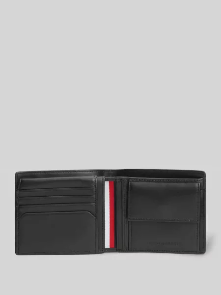 Tommy Hilfiger portfel skórzany czarny