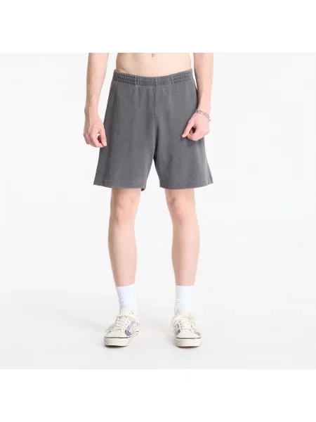 Šortky Carhartt WIP Harper Sweat Short Black Garment Dyed XXL černé