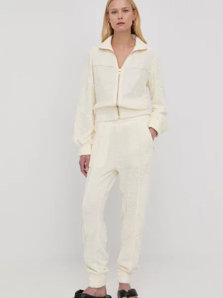 Брюки Notes du Nord женские однотонные бежевый