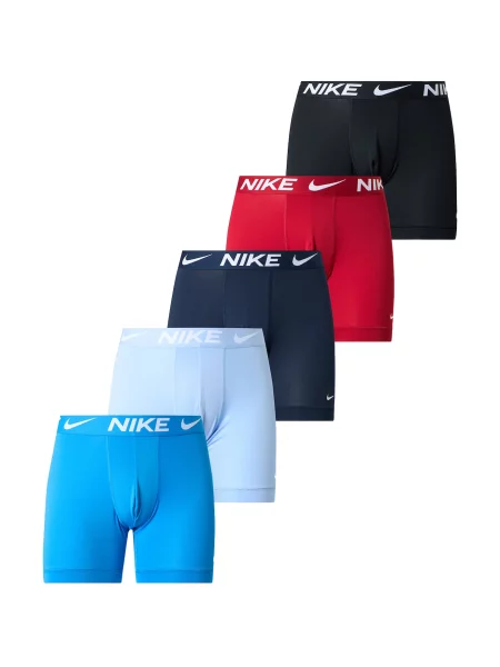NIKE Underwear Boxeri albastru / azur / roșu / negru alb