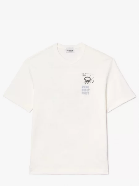 Футболка Lacoste біла