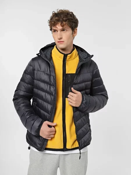 Napapijri Aerons Hood Puffer Демісезонна куртка чорний