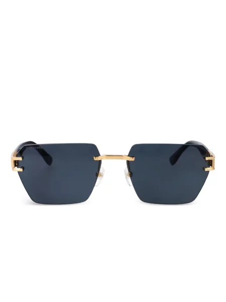 Ochelari de soare Dsquared2 Eyewear cu imprimeu geometric cu autograf negru