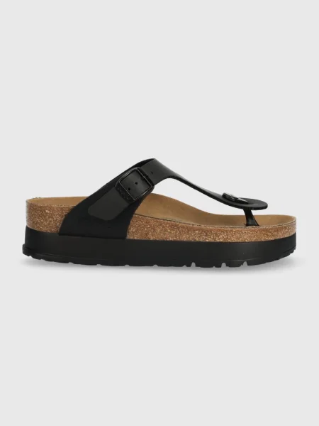 Japonke Birkenstock Gizeh Platform Flex črna