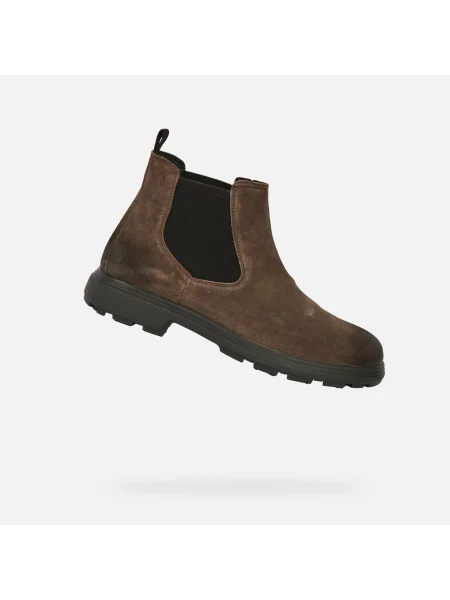 Čevlji do gležnjev Geox črna