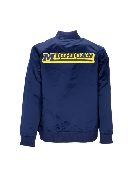 Lekka kurtka Mitchell & Ness niebieska