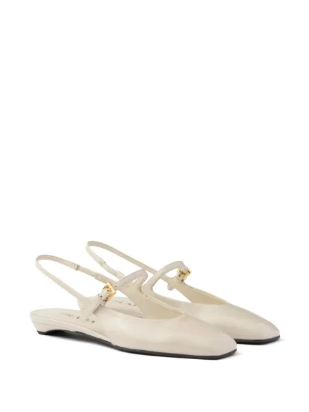 Balerini Prada din piele slingback