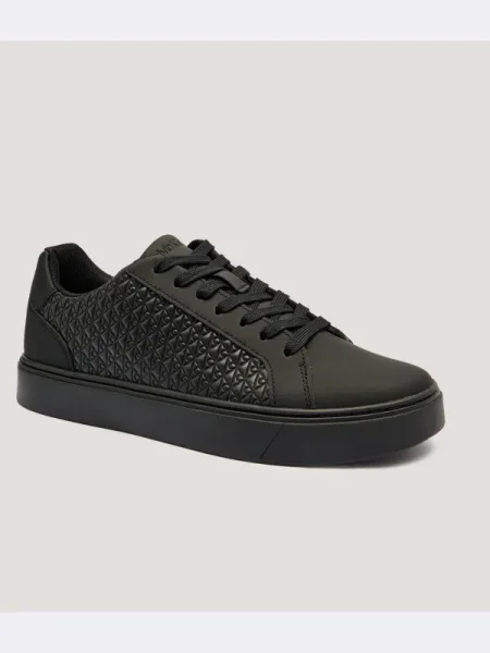 Calvin Klein Teniși din piele negru