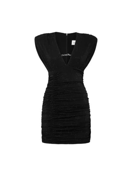 Sukienka mini Philipp Plein z dżerseju czarna