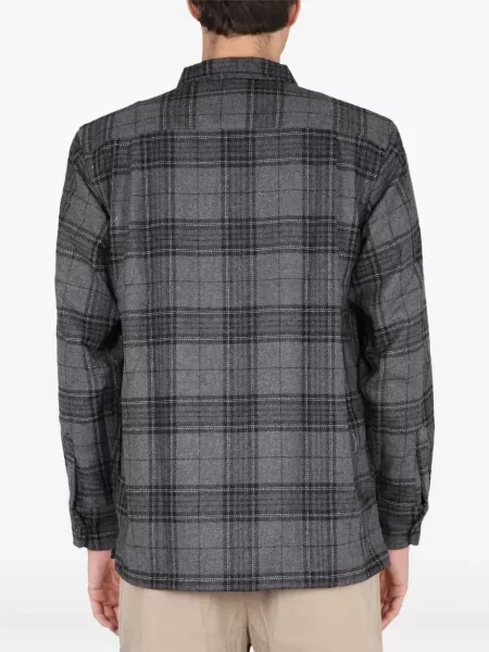 Kostkovaná košile Universal Works šedá