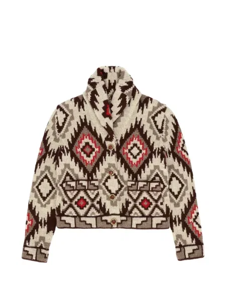 Cardigan Fortela cu imprimeu geometric