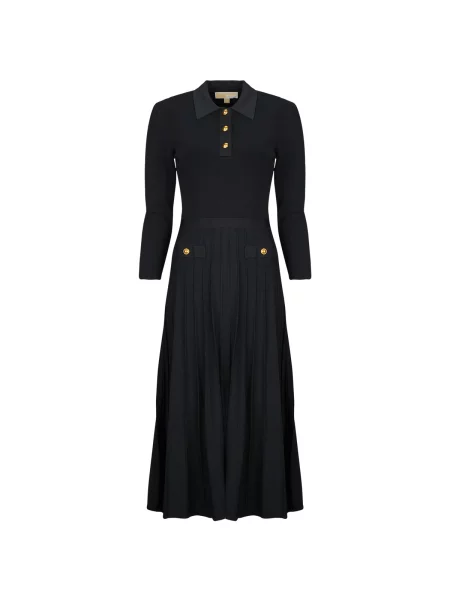 Rochie midi Michael Michael Kors evazată negru
